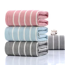 Производители,, японский стиль, свежая марля, хлопок, банное полотенце, домашнее 360 г, банное мягкое впитывающее полотенце для взрослых