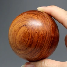 1 пара деревянных фитнес-мячей массаж от стресса Релаксация забота о здоровье рукоятка упражнения ASD88