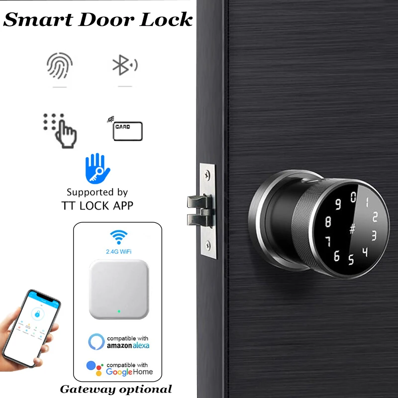 Аренда отель Bluetooth замок Wifi мост биометрический отпечатков пальцев двери TTLOCK