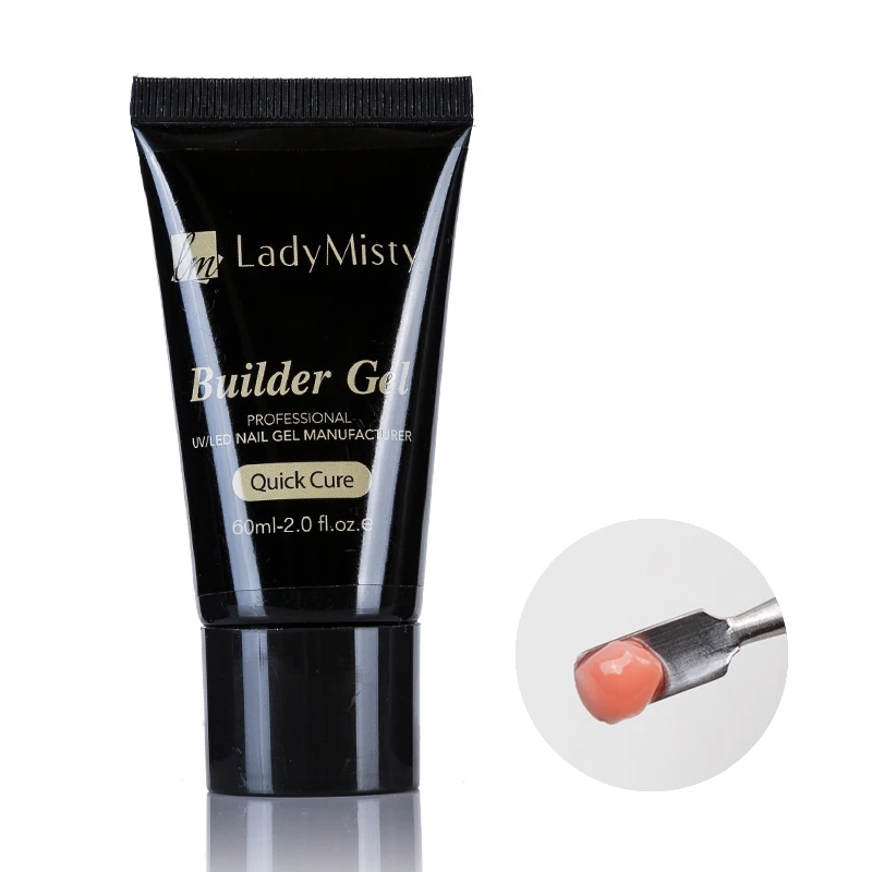 60ml Natural Pink 30/60 мл полигель набор полигель для наращивания набор кристалл УФ гель лак для ногтей Набор для дизайна ногтей кончик для ногтей форма гель для наращивания ногтей гель для наращивания - Цвет: 60ml Natural Pink