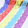 10Yard/Lot Beautiful Lace Ribbon Tape 40MM Lace Trim DIY Embroidered Net Lace For Sewing Decoration african lace fabric ► Photo 1/6