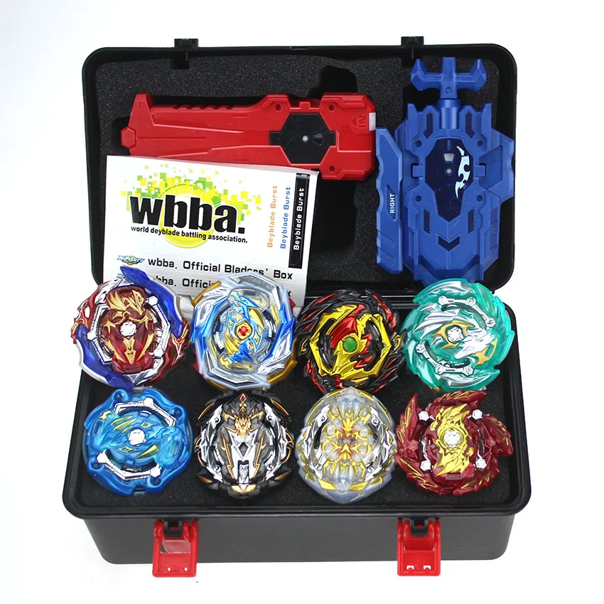 Топ Beyblades Burst Bey Blade игрушка из металла Funsion Bayblades набор коробка для хранения с