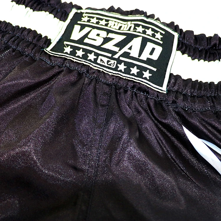 VSZAP Муай тайские брюки мужские боксерские трусы с принтом ММА шорты для борьбы с захватом короткие полиэфирные боксерские шорты для тайского бокса