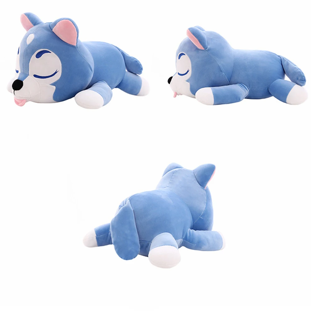 Kawaii Puppy мягкие игрушки 35/55/75 см милый моделирование волк Плюшевые игрушки Мягкая кукла Дети Детские игрушки Плюшевые подарок на день рождения