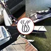 2Pcs Set Bungee Dock Line Mooring Rope for Boat 4 ft 2 Ropes Rope Bungee Cord Dockline Boats Kayak Accessories ► Photo 2/6