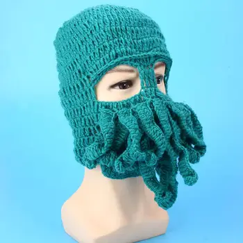 

Comfortable Octopus Ski Cap Hat Beanies Ski Mask Warm Winter Accessory