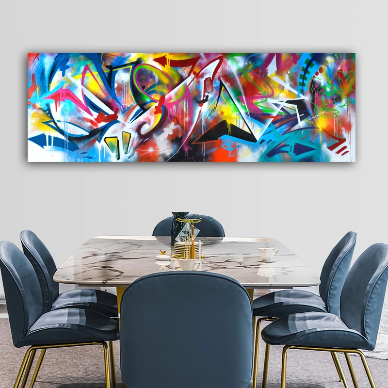WANGART большой размер красочная абстрактная стена фотообои для гостиной плакаты и принты домашний декор WANGART большой размер красочная абстрактная стена фотообои для гостиной плакаты и принты домашний декор