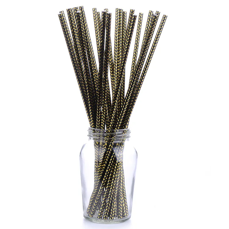 

Environmentally Friendly Birthday Party Disposable Straws strawl Milk Tea Straw Creative Children DIY Paper Straw