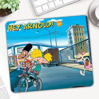 

Popular Hey Arnold Rectangle Computer Mousepad Game Gamer Gaming Mouse Pad for CS GO Dota LOL CF Laptop Notebook Mause Mice Mat