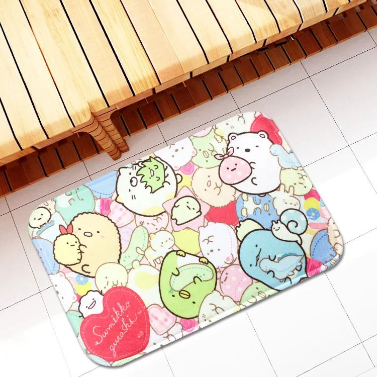 see chart IVYYE 38x58 см Sumikko gurashi стиль аниме коврик для украшения дома ковры для спальни коврики для ванной плюшевые коврики коврик для двери подарки Новинка - Цвет: see chart