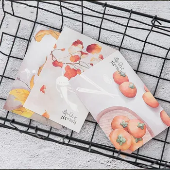 

30 Sheets/set Creative Luminous Paper Postcard Flower Food Postcard Greeting Card Letter Paper Card Message Card Stationery Gift