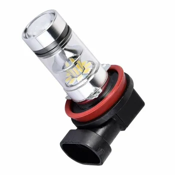 

H11 LED Lights 100W Fog lamp Waterproof Dustproof Replacement Driving H16