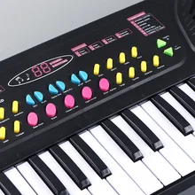 37 ключ детская модель электронная клавиатура Многофункциональный Бетховен образовательный инструмент Дети Раннее Образование игрушки Customi