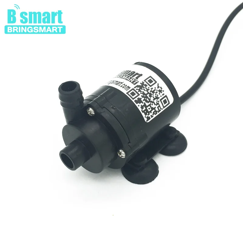 Bringsmart JT-160 Micro DC Brushless Submersible Water Pump 12v Solar Fountain Pump 6v