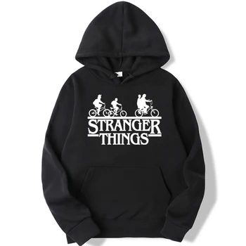 

Trendy Stranger Things Hooded Mens Hoodies and Sweatshirts Oversized for Autumn with Hip Hop Winter Hoodies Men Brand Q6283