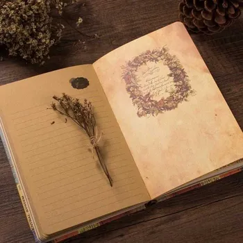 

2021 Hand Account Book Around Comic Book School of Magic Classical Notepad European Notebook Agenda Planner