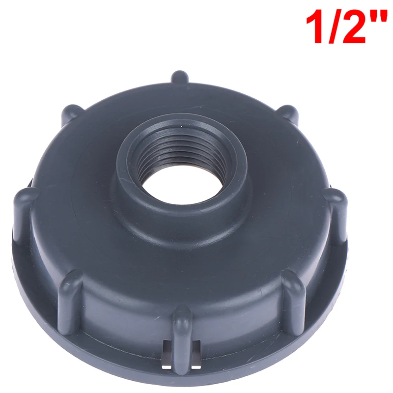 Durable IBC Tank fittings S60X6 Coarse Threaded Cap 60mm Female thread to 1/2",3/4",1" Adaptor Connector 