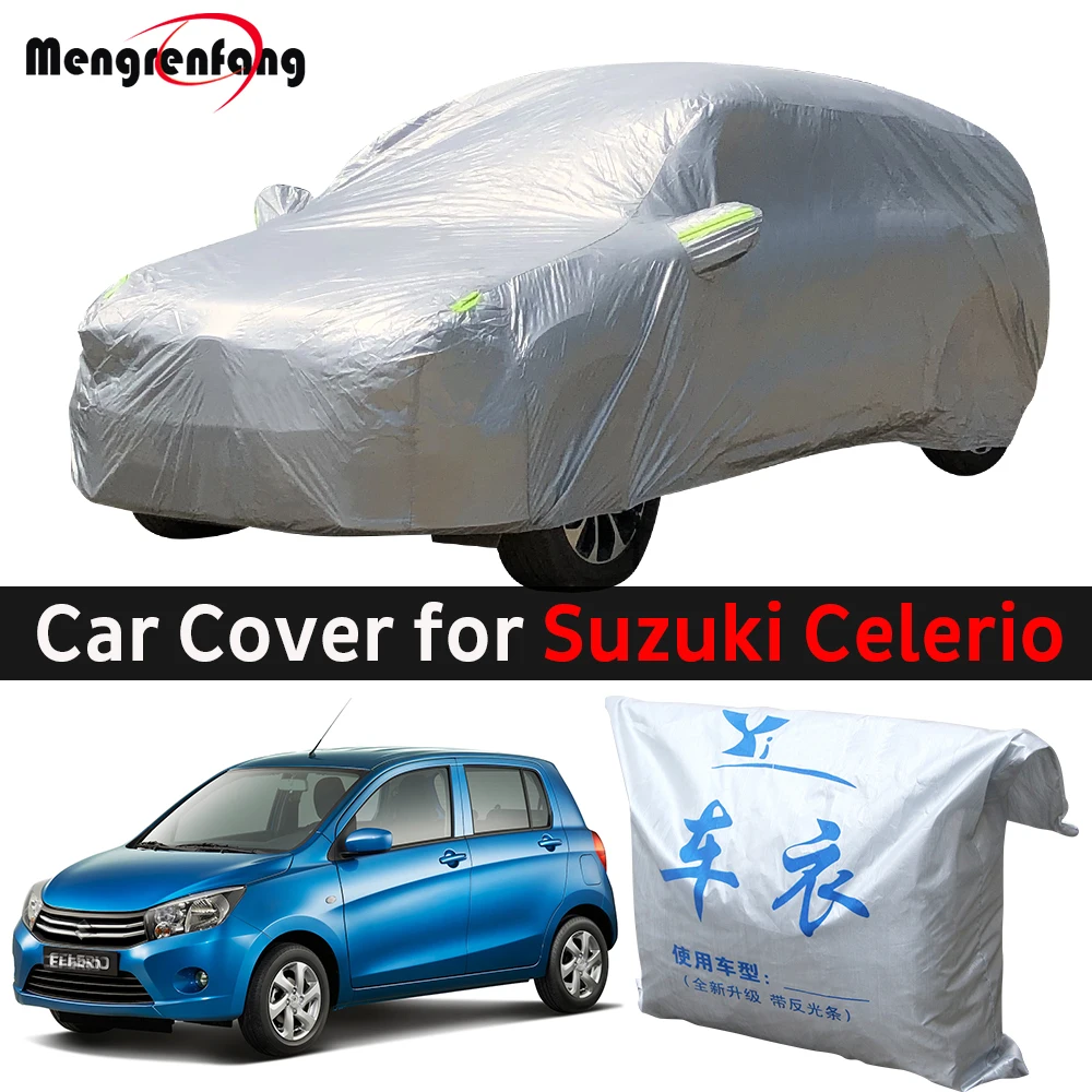 For Suzuki Celerio Cultus Car Cover Outdoor Anti-UV Sun Shield