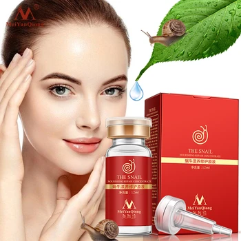 

MeiYanQiong Snail Face Cream Collagen Anti-wrinkle Whitening Facial Cream Shrink Pores Ampoule Anti-acne Regenerative Essence