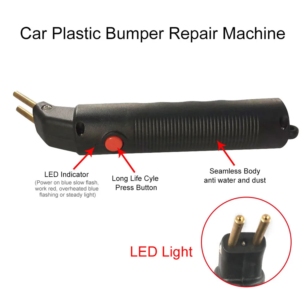  Rofessional Car Bumper Repair Machine Hot Stapler Plastic Repair System Welding Automobile Garage R