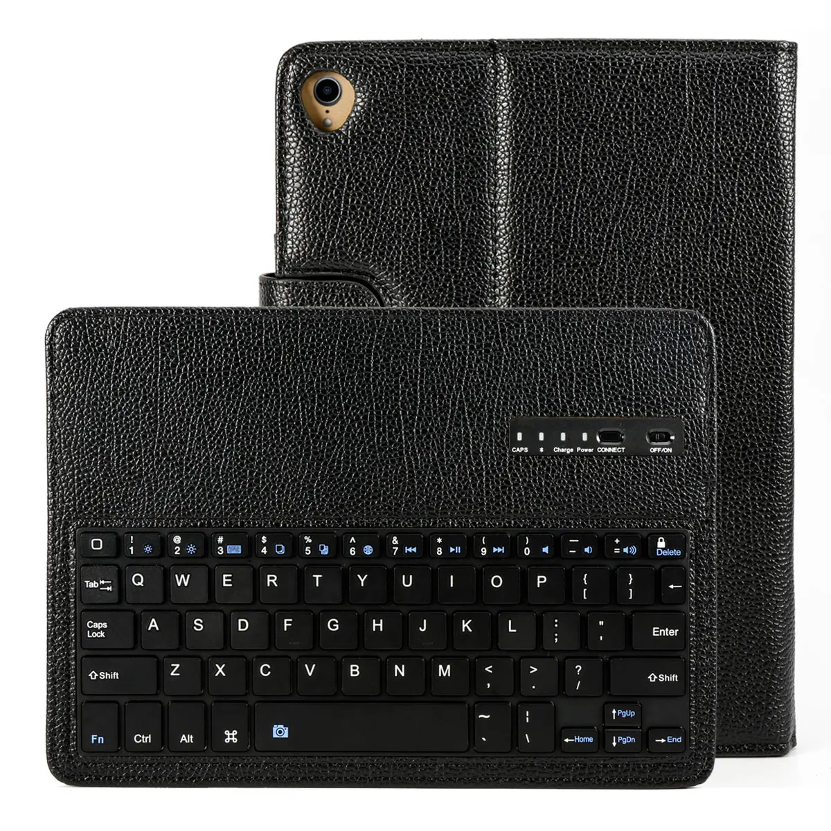 Для iPad Pro 11 дюймов 2018 чехол для планшета со съемной беспроводной американская клавиатура чехол для планшета личи ЗЕРНО PU кожаный чехол для