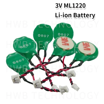 

50 PCS/for NEW Varta ML1220 ML1220 3V RECHARGEABLE 2 PIN BIOS BACKUP CMOS RTC BATTERY Free shipping