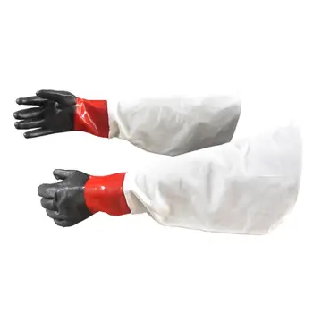 

1 Pair Anti-slip Sandblasting Gloves Breathable Comfortable Wear-Resisting Gloves Sandblasting Machine Accessories