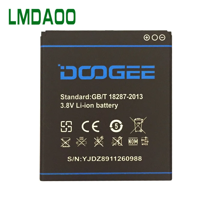

1PCS For Doogee DG800 B-DG800 Battery 100% 2000mAh Battery For Doogee VALENCIA B DG800 DG 800 Mobile phone Battery - IN Stock