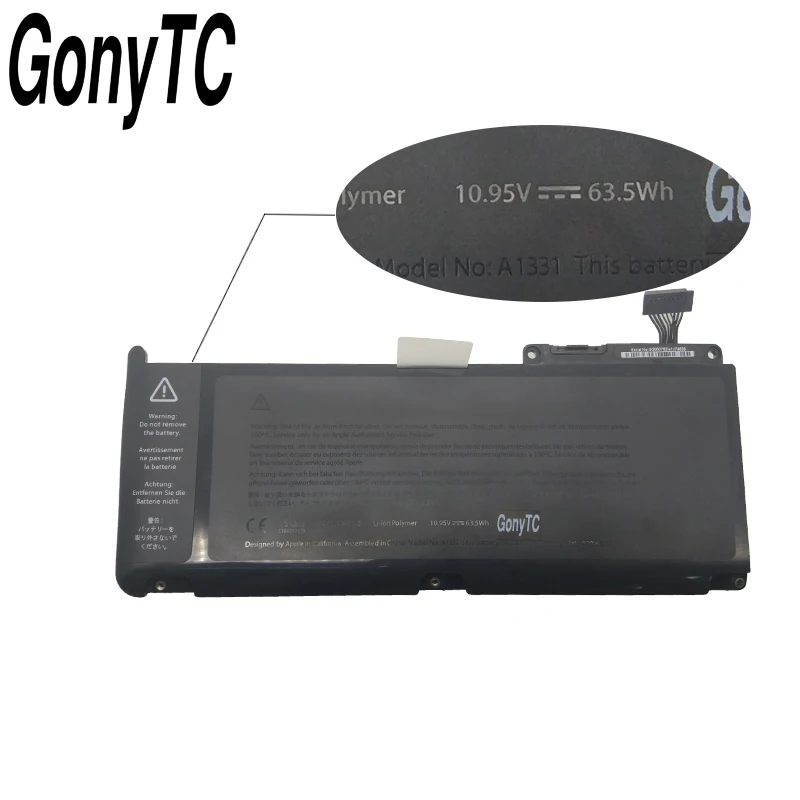 GONYTC A1331 аккумулятор для Apple Macbook Unibody 1" A1342 A1331 661-5391 020-6580-A 020-6582