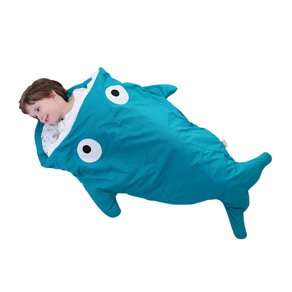 

Baby sleep Blanket Infant Cotton Swaddle Shark Shape sleeping Bags toddler cartoon Autumn winter Sleeping Bag YIN008