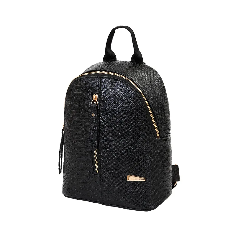 

Miyahouse Fashion Women Backpack Mini Solid Color Female Travel School Backpack For Teenege Girls PU Leather Small Rucksack