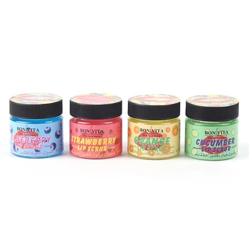 

Collagen Lip Exfoliator Lip Sleeping Mask Sugar Scrub Moisturizer Reduce Lip Lines Lip Plumper Gloss Remove Dead Skin Care
