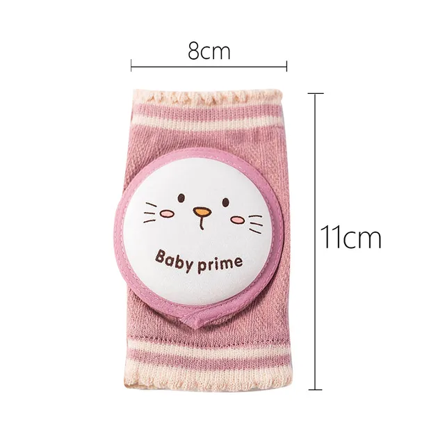 Doki Toy Kid Knee Protector Mesh Breathable Non-Slip Crawl Protection Toddler Baby Cute Cartton 1Pair Knee Pads Support Fashion 6