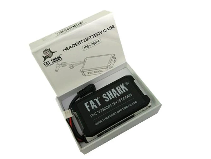 

Hot For FatShark Case FSV1814 18650 Battery Holder for Fatshark Dominator V3 HD3 ATTITUDE V4 FPV Goggle Headset