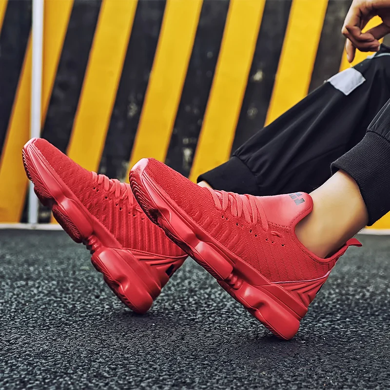 Herfst nieuwe mannen sport loopschoenen ademende для тренировки на открытом воздухе wandelschoenen grote maat lichtgewicht casual schoenen