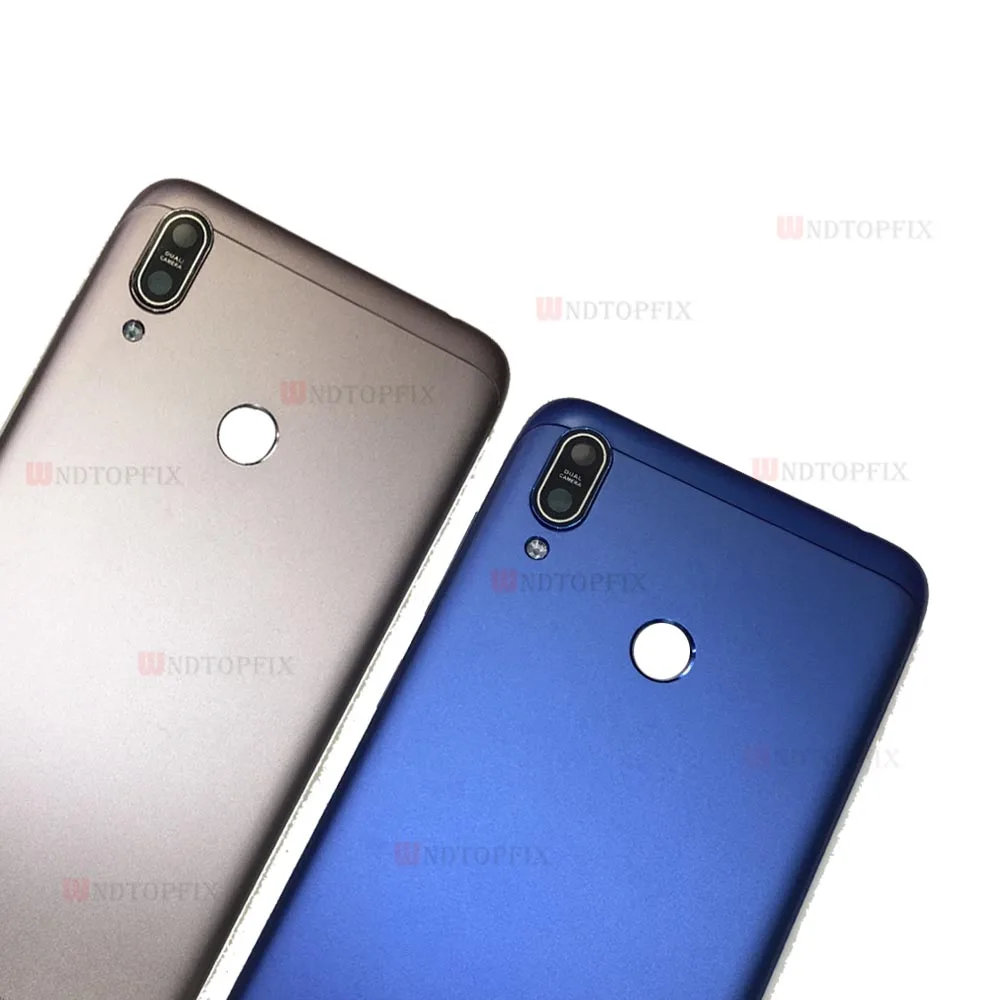 For Asus Zenfone Max M2 ZB633KL Back Battery Cover door Housing Case with Camera Lens For 5