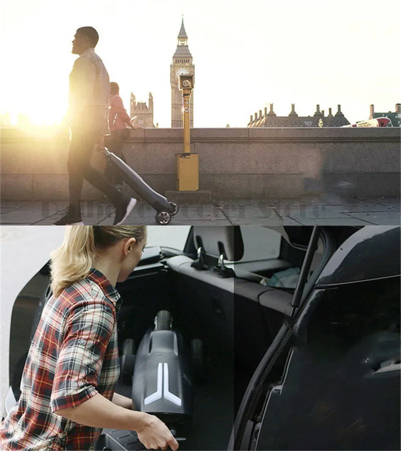 Perfect 3 wheel Electric Scooter motor 48V folding electric scooter for adults with Power Bank APP Bluetooth 23