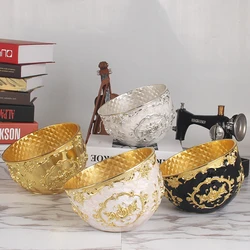 European-style Tabletop Trash Can Creative Mini Household Small Cute Lidless Living Room Table Storage Box