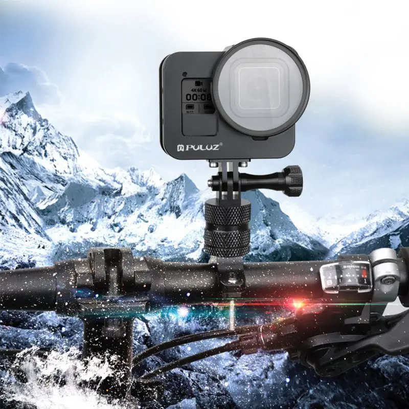 Со страховой рамкой UV объектив для GoPro H камеры Защитная клетка CNC корпус из алюминиевого сплава