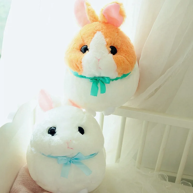 

Hot Selling Chubby Bugs Bunny Ball Meatball Plush Toy Doll Cute Rabbit Doll