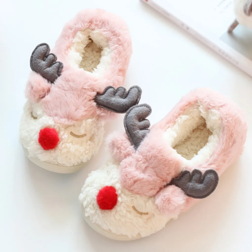 cute christmas slippers