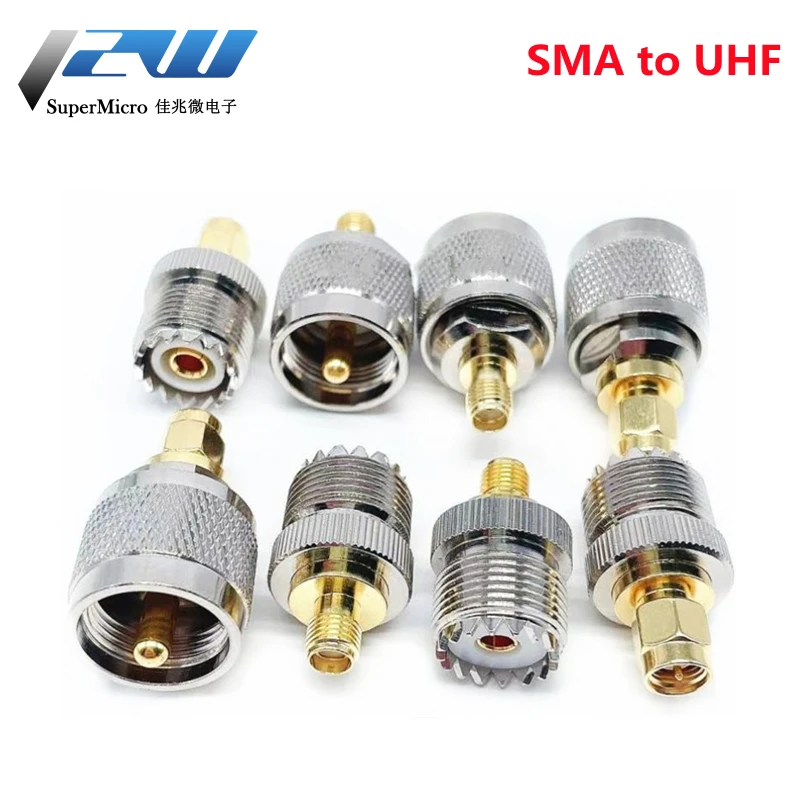 1 шт. штекер SMA папа-мама UHF PL259 папа RF адаптер радиоприемника | Обустройство дома