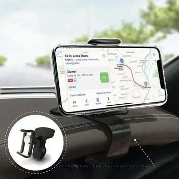 

XMXCZKJ Dashboard Car Phone Holder 360-Degree Rotating Dashboard Clip Mount Stand Cell Phone Holder Air Vent Car Phone Mount