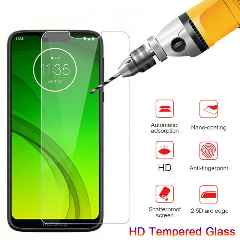 Tempered Glass for Motorola Moto G7 Plus GLASS Protective Film on Moto