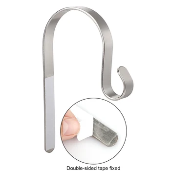

3Pcs Christmas Stocking Holder Mantle Hooks Hanger Fireplace Clip Home Tools Metal Hooks Hanging Hanger Storage Holders Buckle