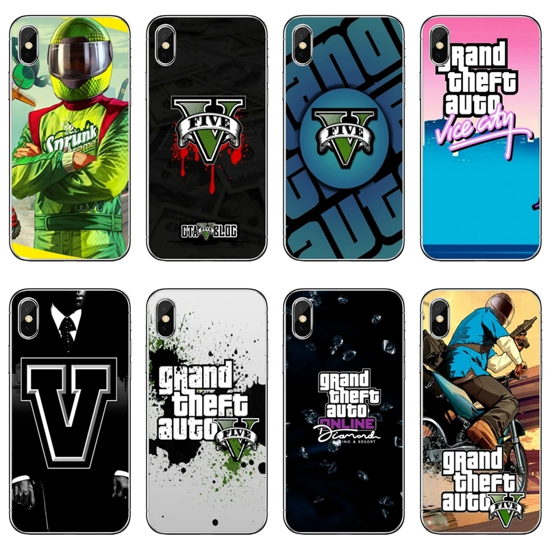 Grand Theft Auto GTA V cover case For Samsung Galaxy J7 J5 Prime pro J3 J2 J1 A7 A5 A3 2018 2017 2016 2015 | Мобильные телефоны и