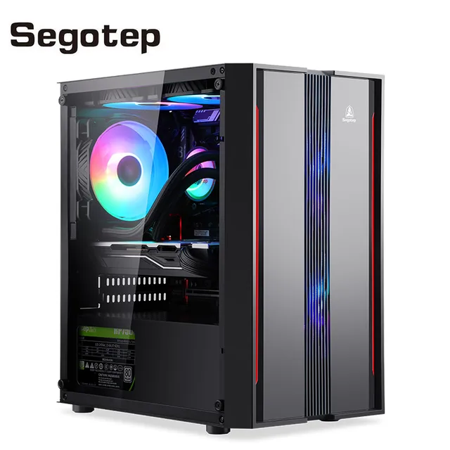 Segotep Pc Case Gamer Complete Chassis Water Cooling Position / M-atx Cpu  Motherboard Position Acrylic Transparent Side Panel - Computer Cases &  Towers - AliExpress