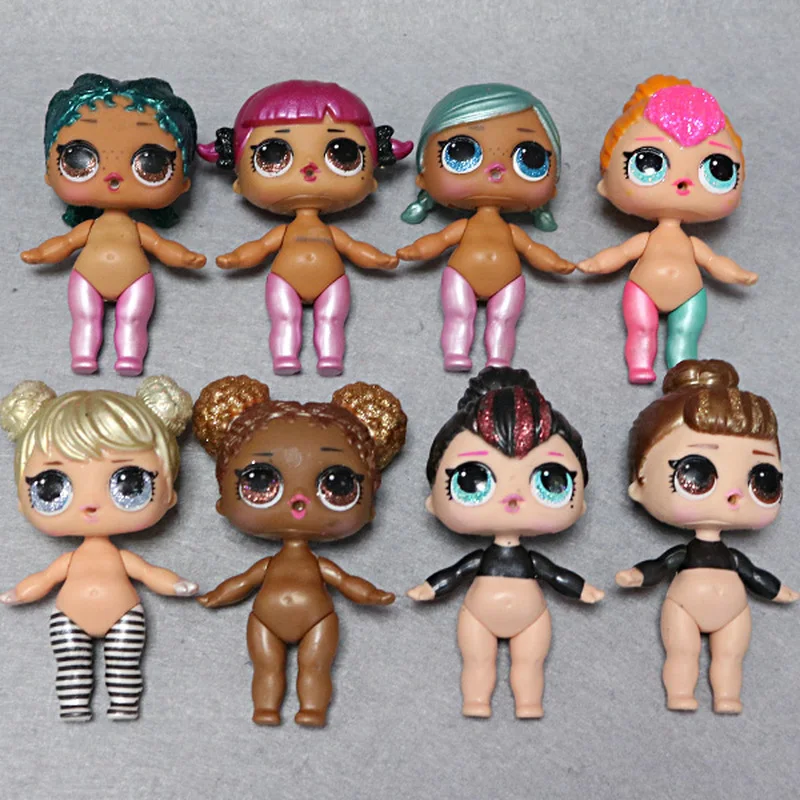 Lol-muñecas sorpresa originales, juguetes aleatorios de 1 unidad, caja ciega Manual artesanal, modelo de moda, muñeca para niña pequeña, regalos de cumpleaños