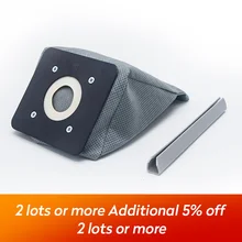 Многоразовый моющийся универсальный пылесос, тканевый мешок для пыли для samsung Philips, Электролюкс, LG, Haier, пылесос, мешок