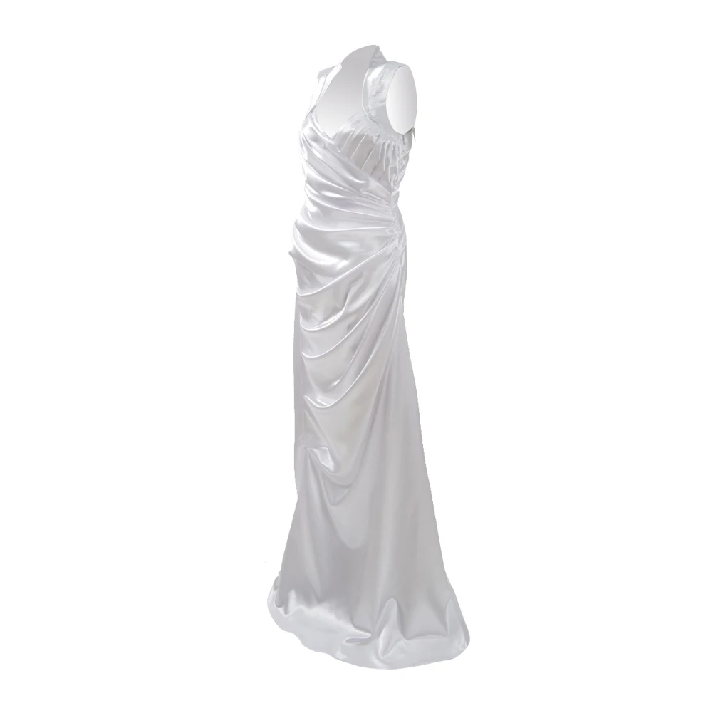 Cossky Luna/Белое платье Lunafreya Nox Fleuret, женский костюм для косплея, Final Fantasy